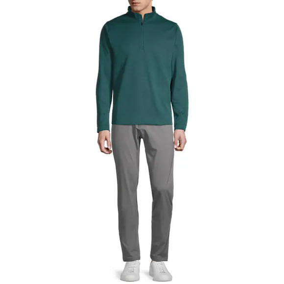 Rhone Commuter Quarter-zip Sweater In Atlantic Deep Size XXL - Picture 1 of 12
